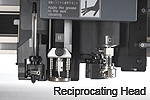 Reciprocating head