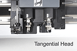 Tangential head